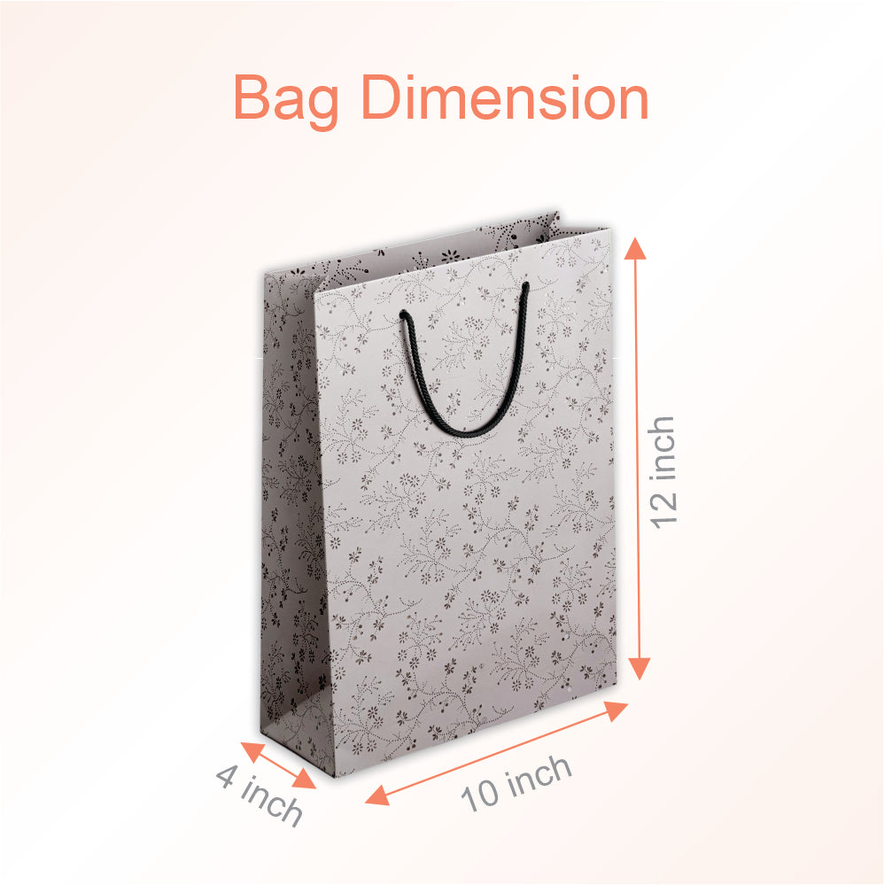 Premium Paper Bag 04 | Size 10*12*4 inch / PACK OF 5 / 8017