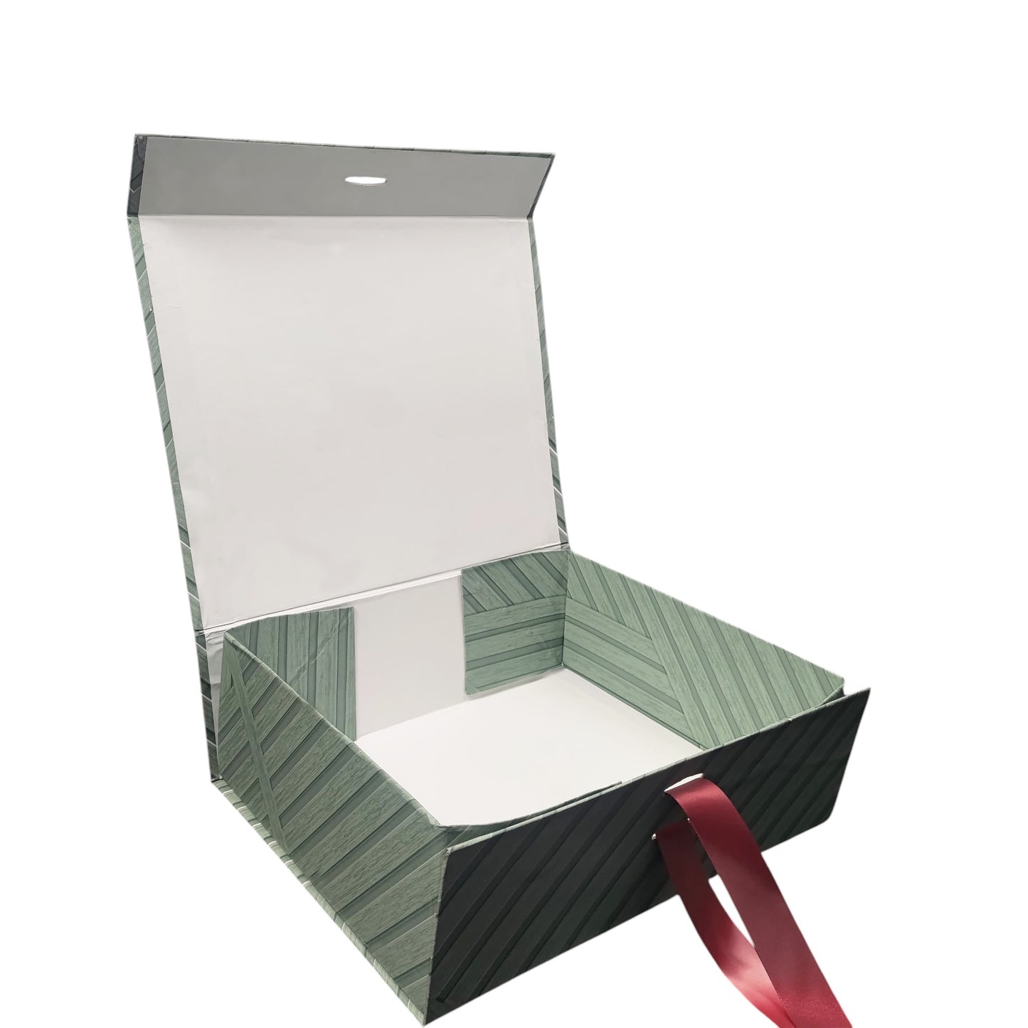 Gift Box | Rigid foldabel box | Gift Hamper Boxes For Packaging, Satin Ribbon Hamper Boxes | Gift Cardboard Box Empty Gift Hamper Box Reusable Gift Boxes | Foldabel Box | SIZE 10x12x4 inches / 7007