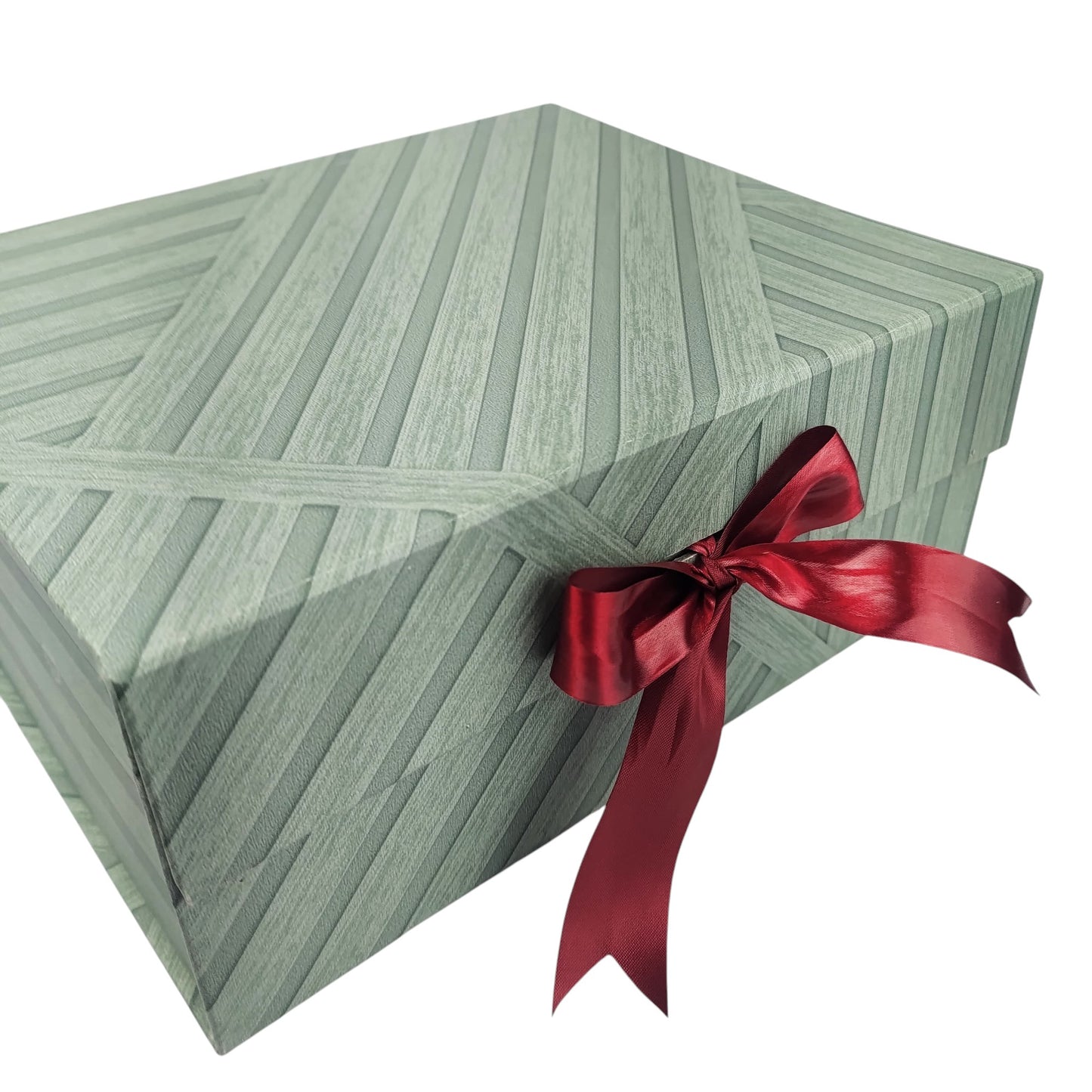 Gift Box | Rigid foldabel box | Gift Hamper Boxes For Packaging, Satin Ribbon Hamper Boxes | Gift Cardboard Box Empty Gift Hamper Box Reusable Gift Boxes | Foldabel Box | SIZE 10x12x4 inches / 7007