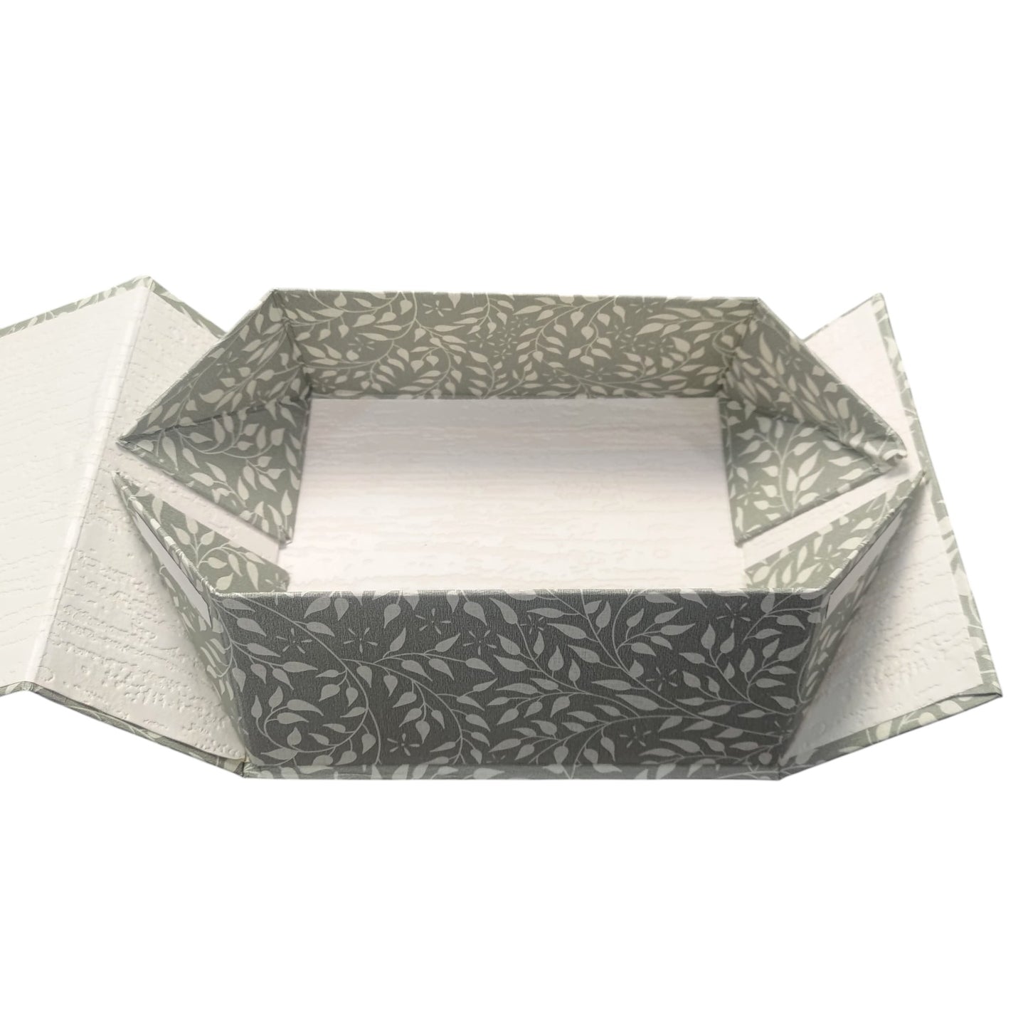Gift Box |Rigid foldabel box | Gift Hamper Boxes For Packaging, Satin Ribbon Hamper Boxes | Gift Cardboard Box Empty Gift Hamper Box Reusable Gift Boxes | Foldabel Box | 8x8x3.5 inches / 1040