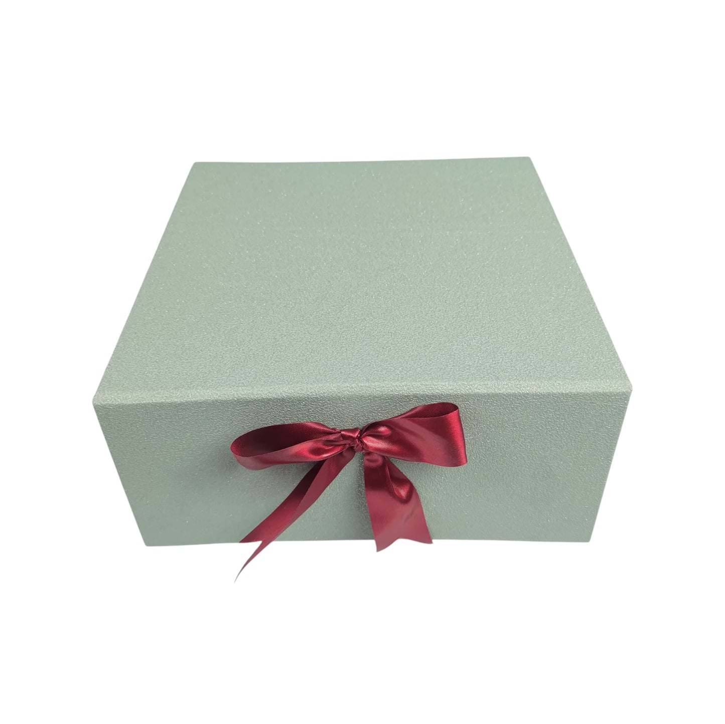 Gift Box |Rigid foldabel box | Gift Hamper Boxes For Packaging, Satin Ribbon Hamper Boxes | Gift Cardboard Box Empty Gift Hamper Box Reusable Gift Boxes | Foldabel Box | 8x8x3.5 inches / 1042