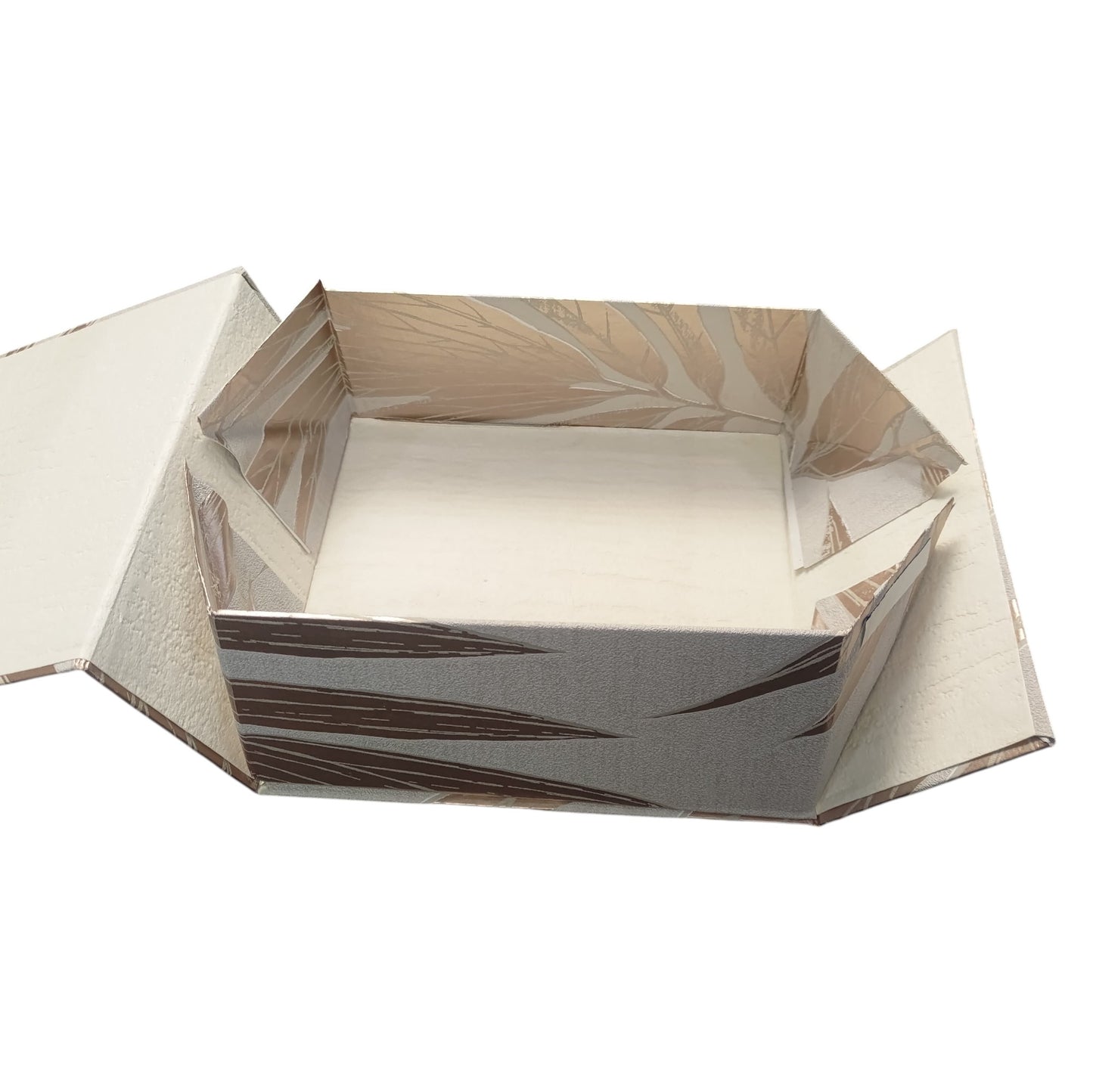 Gift Box |Rigid foldabel box | Gift Hamper Boxes For Packaging, Satin Ribbon Hamper Boxes | Gift Cardboard Box Empty Gift Hamper Box Reusable Gift Boxes | Foldabel Box | 8x8x3.5 inches / 1041