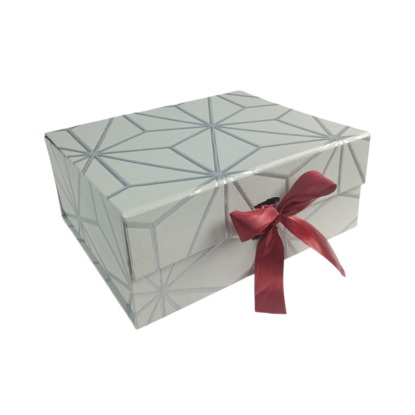 Gift Box |Rigid foldabel box | Gift Hamper Boxes For Packaging, Satin Ribbon Hamper Boxes | Gift Cardboard Box Empty Gift Hamper Box Reusable Gift Boxes | Foldabel Box | SIZE 10x8x4 inches / 7020