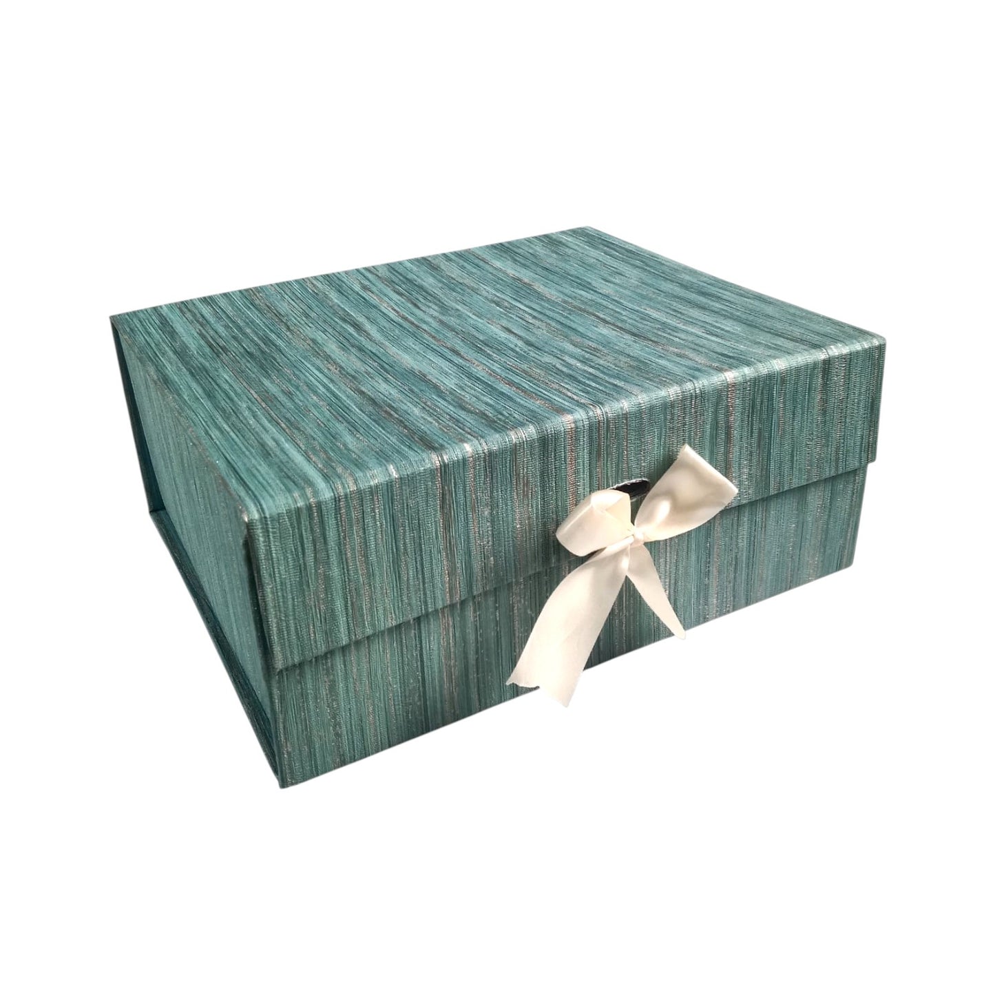 Gift Box |Rigid foldabel box | Gift Hamper Boxes For Packaging, Satin Ribbon Hamper Boxes | Gift Cardboard Box Empty Gift Hamper Box Reusable Gift Boxes | Foldabel Box | SIZE 10x8x4 inches / 7015