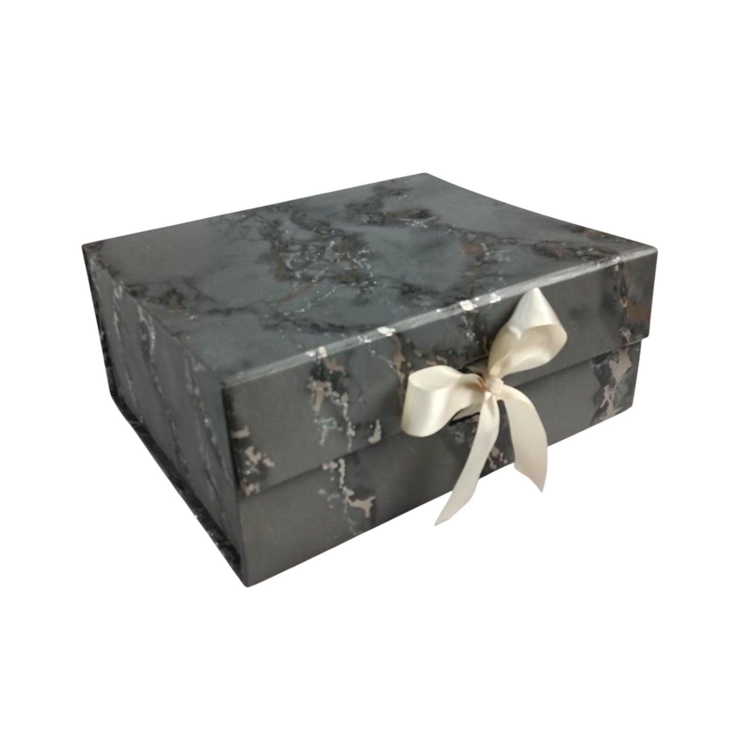 Gift Box |Rigid foldabel box | Gift Hamper Boxes For Packaging, Satin Ribbon Hamper Boxes | Gift Cardboard Box Empty Gift Hamper Box Reusable Gift Boxes | Foldabel Box | SIZE 10x8x4 inches / 7016