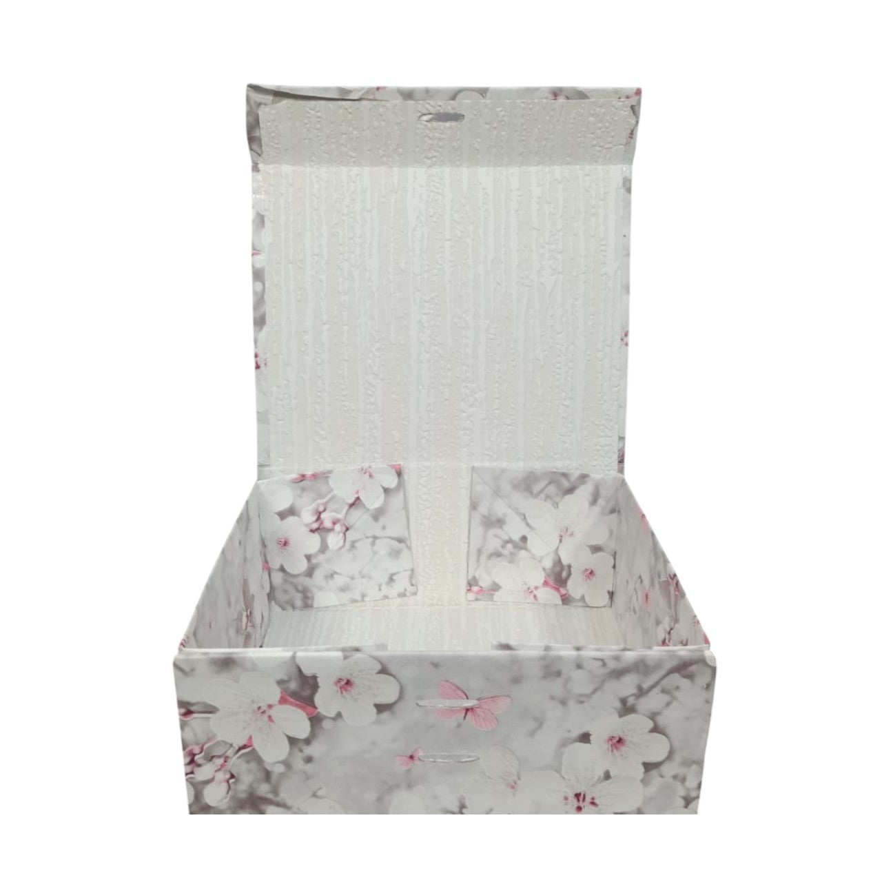 Gift Box |Rigid foldabel box | Gift Hamper Boxes For Packaging, Satin Ribbon Hamper Boxes | Gift Cardboard Box Empty Gift Hamper Box Reusable Gift Boxes | Foldabel Box | SIZE 10x8x4 inches / 7021