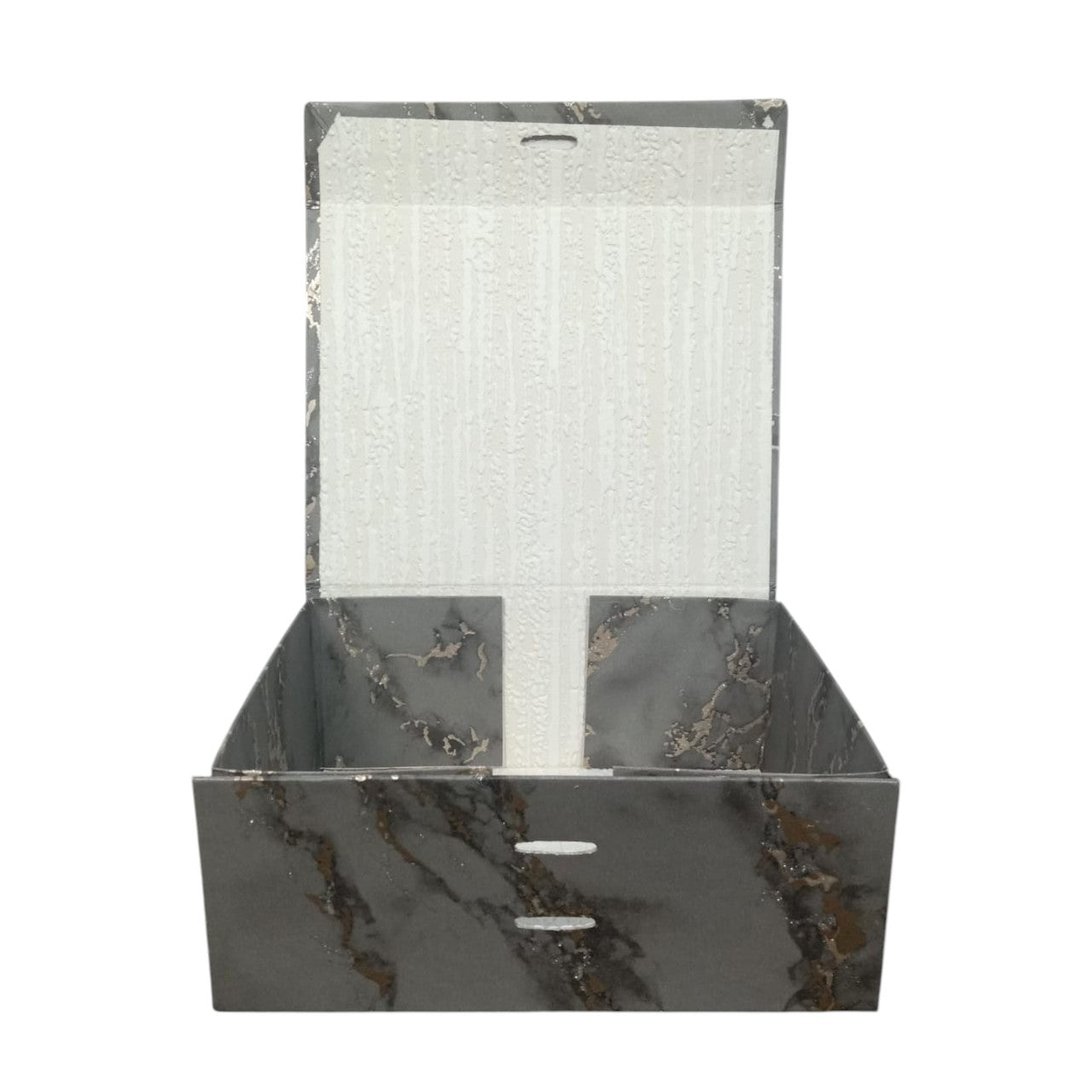 Gift Box |Rigid foldabel box | Gift Hamper Boxes For Packaging, Satin Ribbon Hamper Boxes | Gift Cardboard Box Empty Gift Hamper Box Reusable Gift Boxes | Foldabel Box | SIZE 10x8x4 inches / 7016