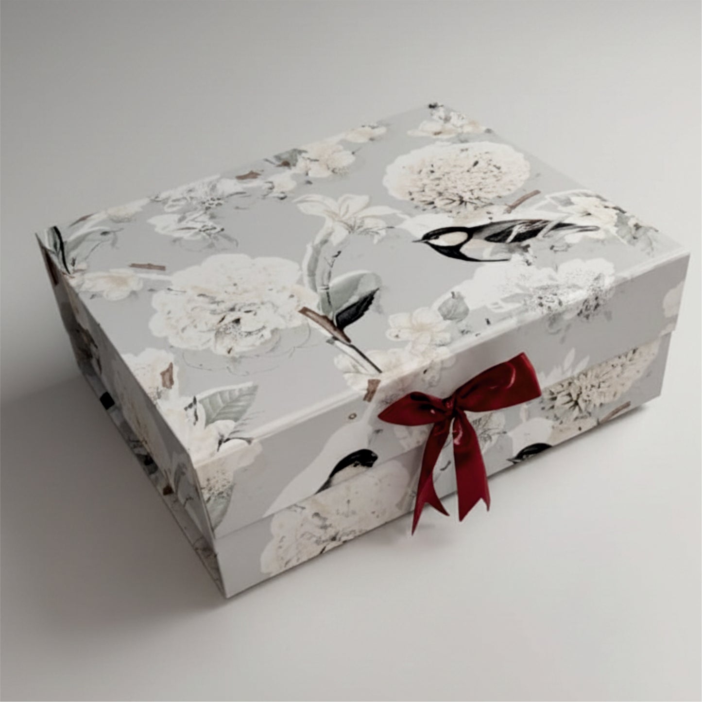 Gift Box |Rigid foldabel box |Gift Hamper Boxes For Packaging, Satin Ribbon Hamper Boxes | Gift Cardboard Box Empty Gift Hamper Box Reusable Gift Boxes | Foldabel Box | SIZE 10x12x4 inches /3015
