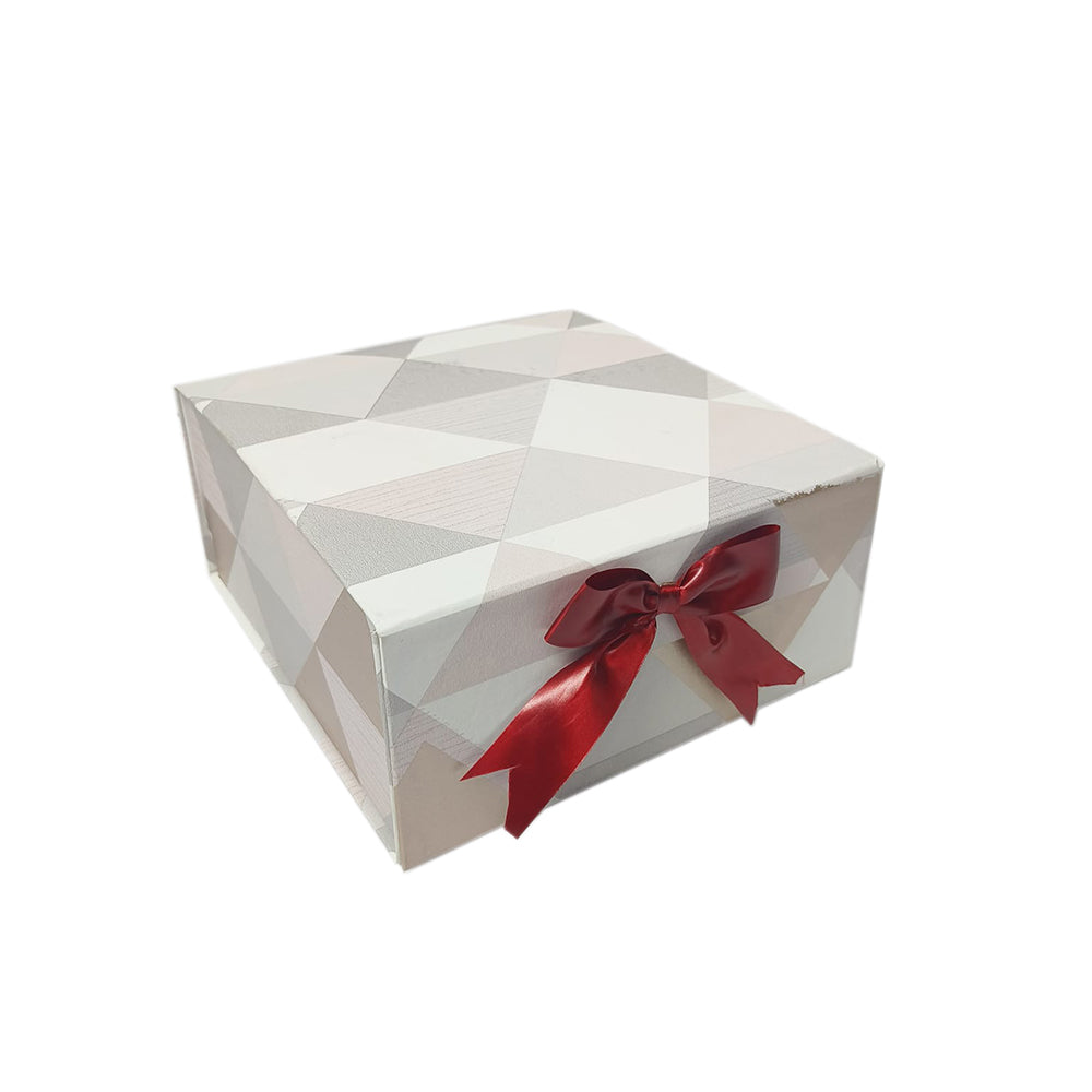 Premium Gift Hamper Box For All Occasion |8x8x3.5 inches/Foldable Magnetic 1004