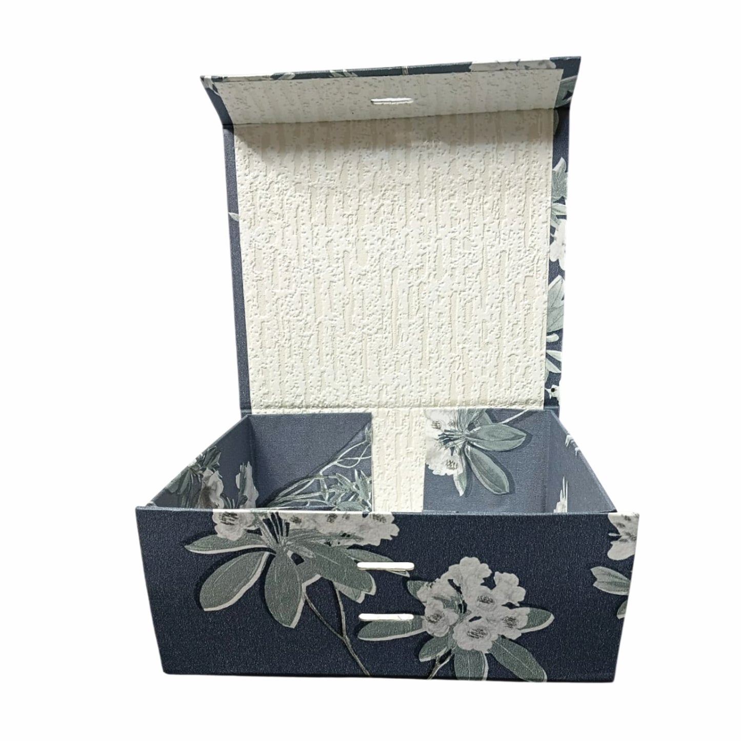 Christmas Gift Box |Rigid foldabel box | Gift Hamper Boxes For Packaging, Satin Ribbon Hamper Boxes | Gift Cardboard Box Empty Gift Hamper Box Reusable Gift Boxes | Foldabel Box | SIZE 10x8x4 inches | 7025Christmas
