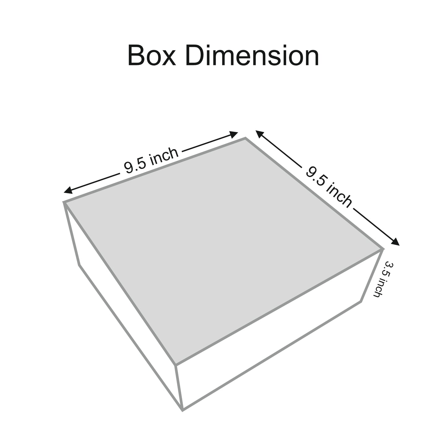 Mdf Premium Luxuries box With 4 salsa jars (9.5x9.5x3.5 Inches) 10004