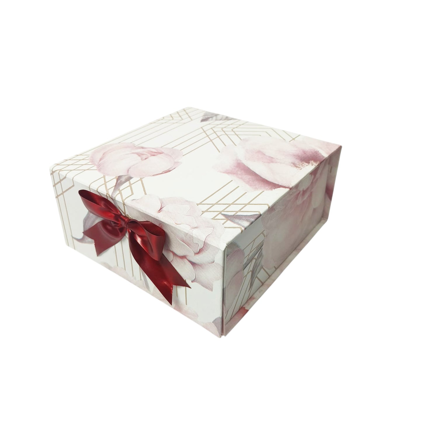 Premium Gift Hamper Box For All Occasion |8x8x3.5 inches/Foldable Magnetic 1011