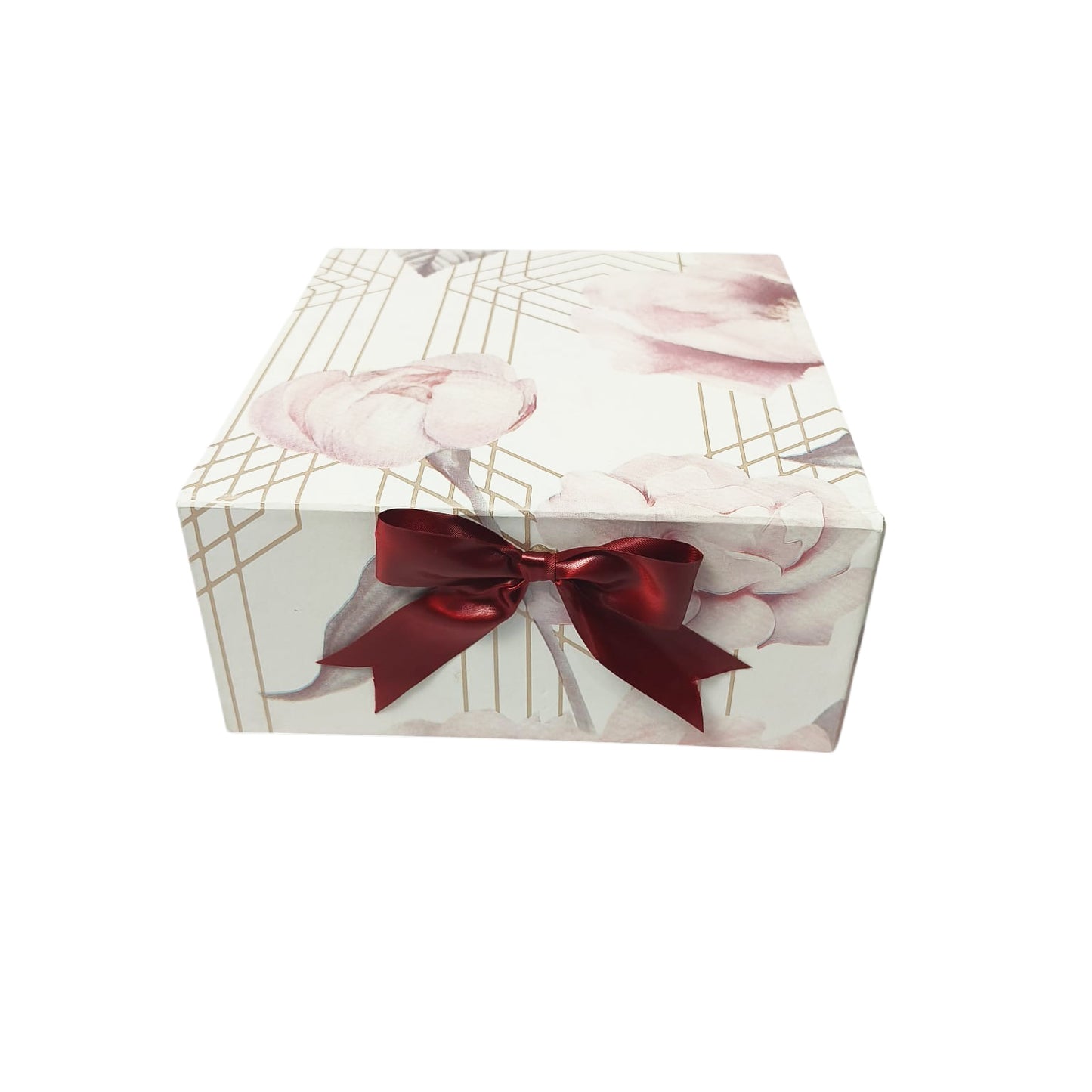 Premium Gift Hamper Box For All Occasion |8x8x3.5 inches/Foldable Magnetic 1011