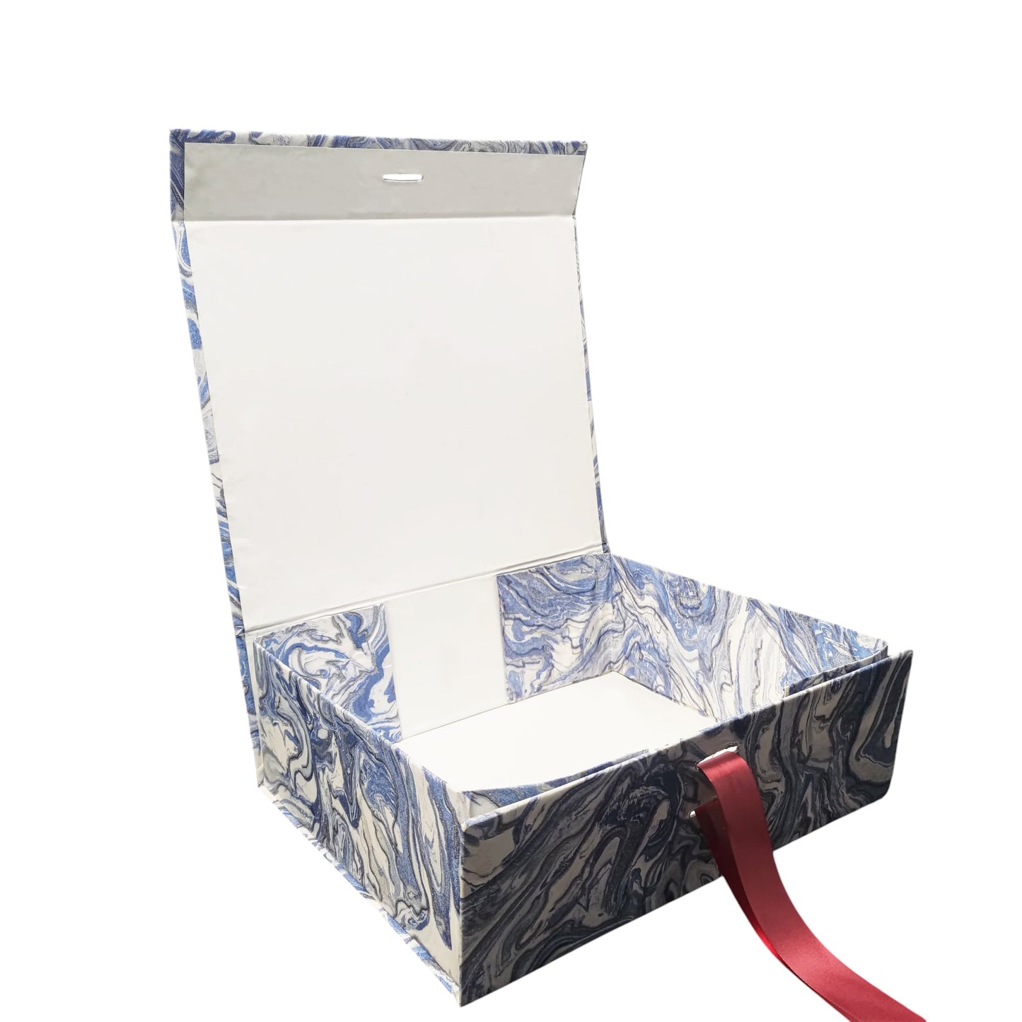 Gift Box | Rigid foldabel box | Gift Hamper Boxes For Packaging, Satin Ribbon Hamper Boxes | Gift Cardboard Box Empty Gift Hamper Box Reusable Gift Boxes | Foldabel Box | SIZE 10x12x4 inches / 7008